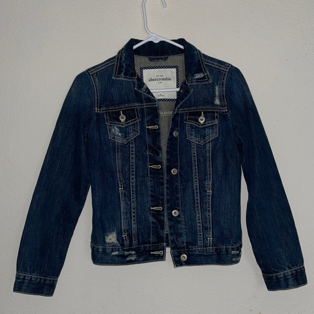 Abercrombie kids denim jacket